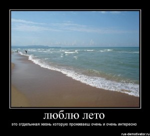лето демотиватор